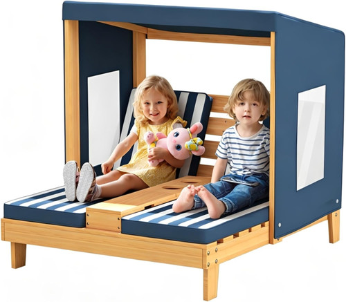 Seater kids sun lounger - 2-seater,