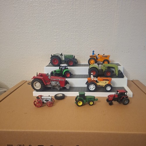 Britains siku etc tractors x9 - britains,