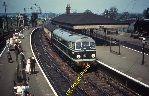 Colour rail 35mm slide de599 - rail,