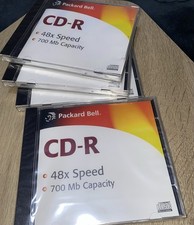4 Packard Bell CD-R discs- New