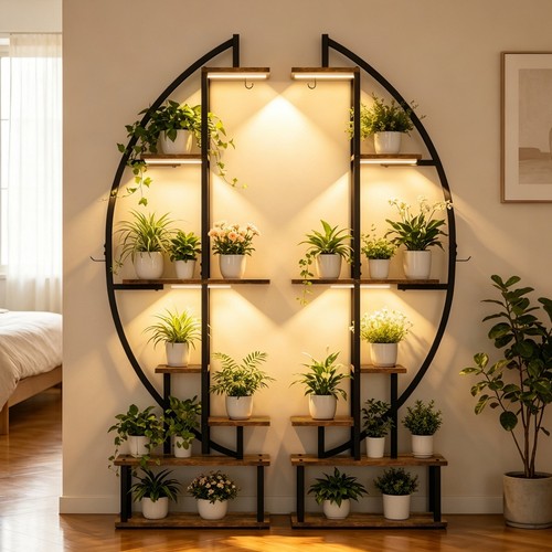 Plant stand with grow - xl,