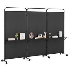 COSTWAY 3-Panel Folding Room
