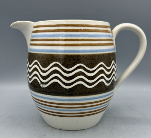 Antique mochaware jug - antique,