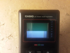 Casio LCD Pocket Color Handheld Portable TV Television VHF UHF  TV-400, READ