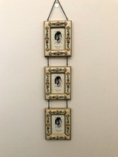 Vintage Style Cottage Core Triple Hanging Photo Frame - Shudehill Giftware