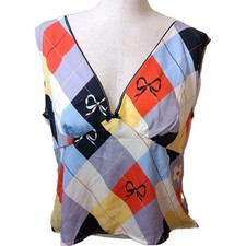 Lisa Says Gah! COLORFUL Argyle