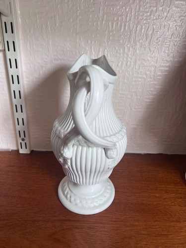 Vase pitcher gien white - vase-,