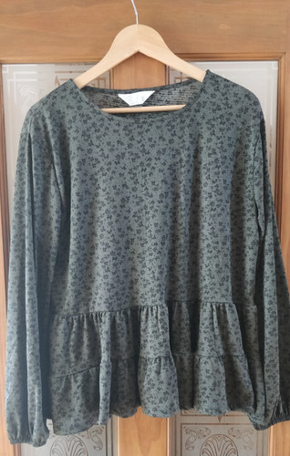 Primark blouse olive ditsy - blouse,