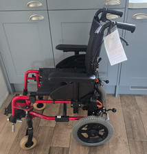 Ex- Display Action 3 Junior Transit Black and Red Childs Wheelchair