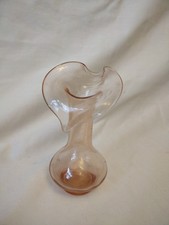 ORCHID LILY SHAPED GLASS VASE