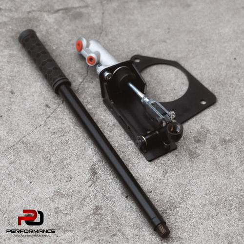 Hidden hydraulic handbrake - , rhd