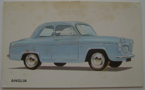 Ford anglia 100e - on, white