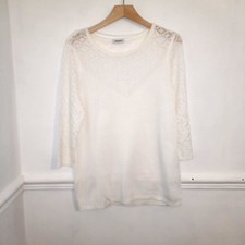 Damart Womens Jumper White