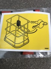 MANITOU BOOM LIFT SAFETY DECAL