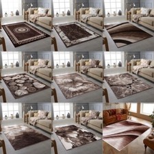 MODERN DESIGN RUG BROWN SOFT