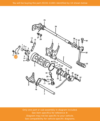 Suzuki lifter pawl - suzuki,