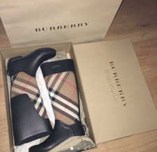 Burberry Wellies Size 35 (2uk) With Box 