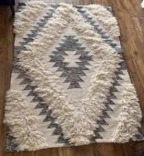 Dunelm Rug Wool Shaggy Rrp
