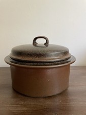 Vintage Casserole Dish By Arabia Finland Ruska. Ulla Procope VGC 9 Inches MCM  