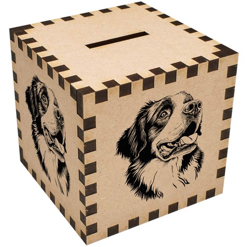 Bernard dog portrait - 'st,