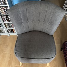 Grey Armchair, Comfortable Lounge Chair, Excellent Condition, Move Forces Sale