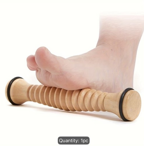 Wooden foot roller massager - roller,