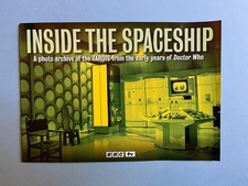 RARE! DR WHO "INSIDE THE SPACESHIP" TARDIS 48-PAGE PHOTO BOOKLET BRACHACKI 