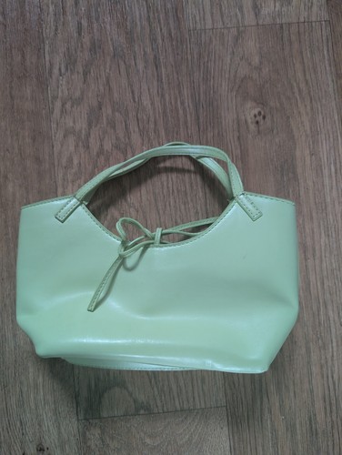 Small lime green clutch bag - lime,