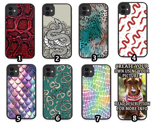 Snakes rubber phone case snake - phone,