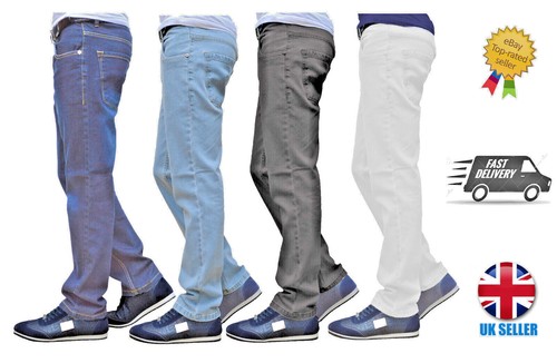 Mens slim fit stretch jeans - slim,