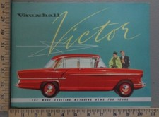 1958 Vauxhall Victor Brochure