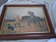 The Long Journey Heywood Hardy 1843 1933 On Canvas Signed by Author