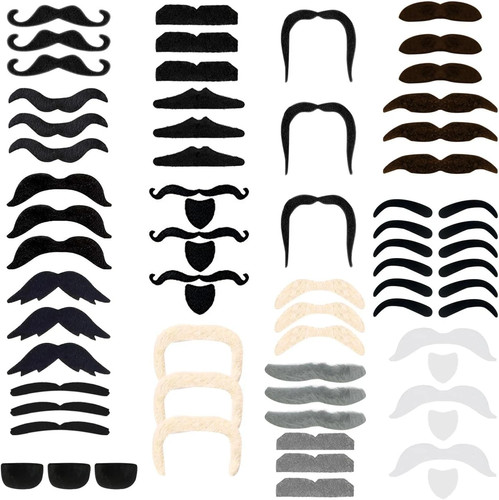 Fake moustache pcs - moustache,