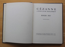 Cezanne A Study of His Development Roger Fry Second ed. Hogarth Press 1952 illus