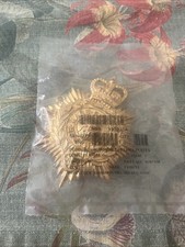 Brass Royal Marines Helmet