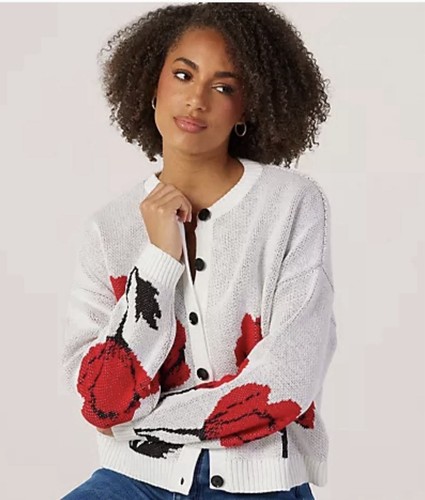 Helene berman poppy - poppy, cardigan