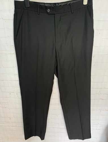 Black dress trousers - black,