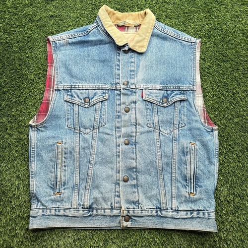 Levis denim vest mens - vest, size