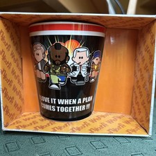 WEENICONS A TEAM “LOVE IT WHEN A PLAN COMES TOGETHER “ MUG CUP NEW IN GIFT BOX