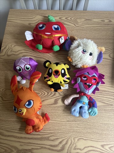 Moshi monster cuddly toys set - moshi,