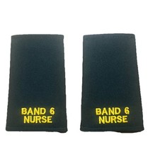 Band 6 Nurse Green Epaulettes