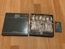 NIB! Brand New Roberts & Dore Vintage Silver Spoon Set Of 6