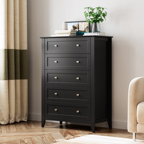 Wardrobe with five drawers