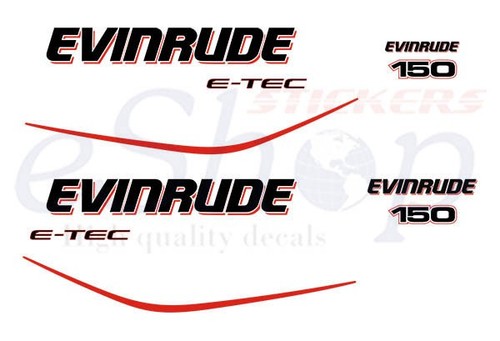 Outboard engine decals sticker - outboard,