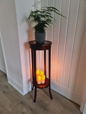 Antique Mahogany Torchiere