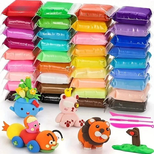 Colors air dry clay - dry,
