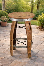 Rustic Wine Barrel Swivel