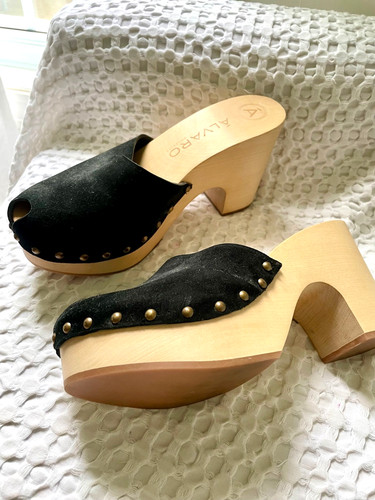 Alvaro gonzalez wooden clogs - alvaro,