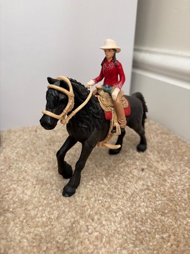 Schleich western set horse - schleich,,