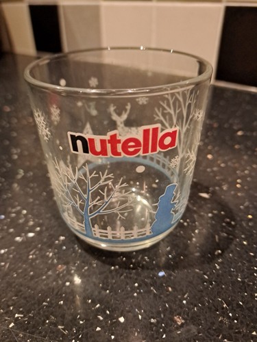 Nutella christmas glass - nutella,
